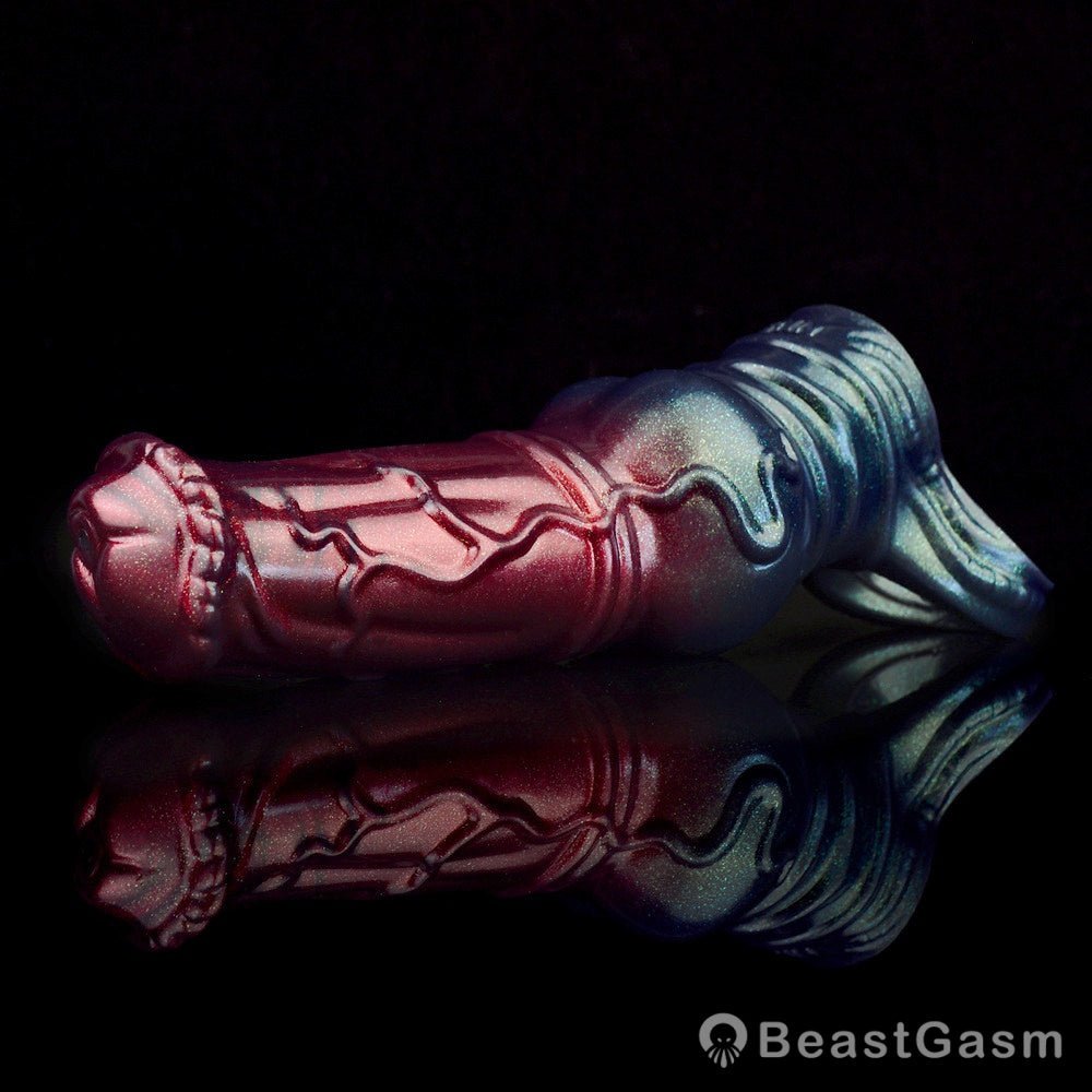Dark Stallion Fantasy Knot Penis Sleeve – Thick & Textured 🐎🔥 - BeastGasm