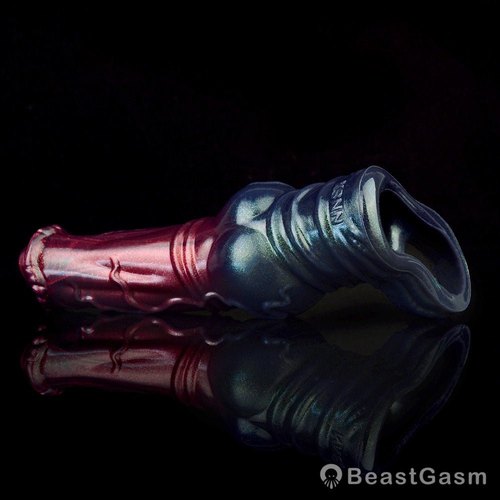 Dark Stallion Fantasy Knot Penis Sleeve – Thick & Textured 🐎🔥 - BeastGasm