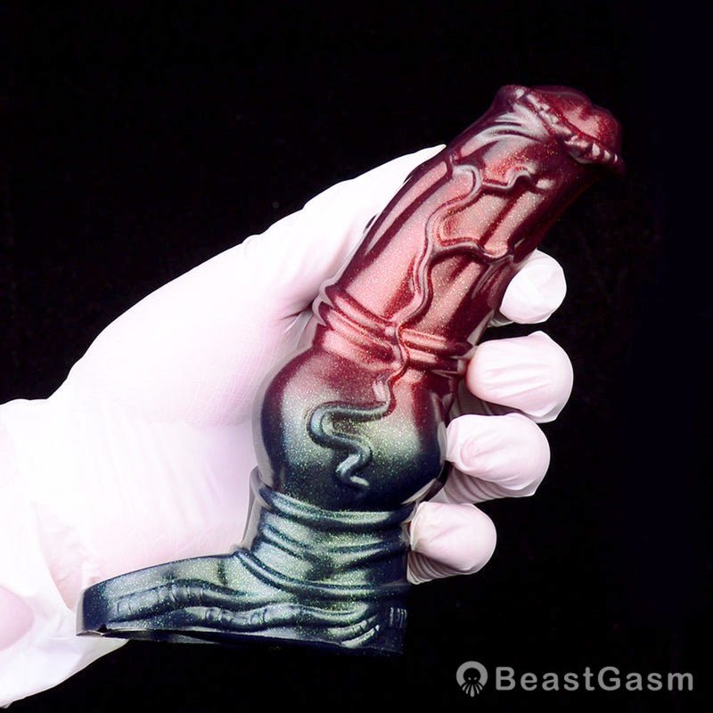 Dark Stallion Fantasy Knot Penis Sleeve – Thick & Textured 🐎🔥 - BeastGasm