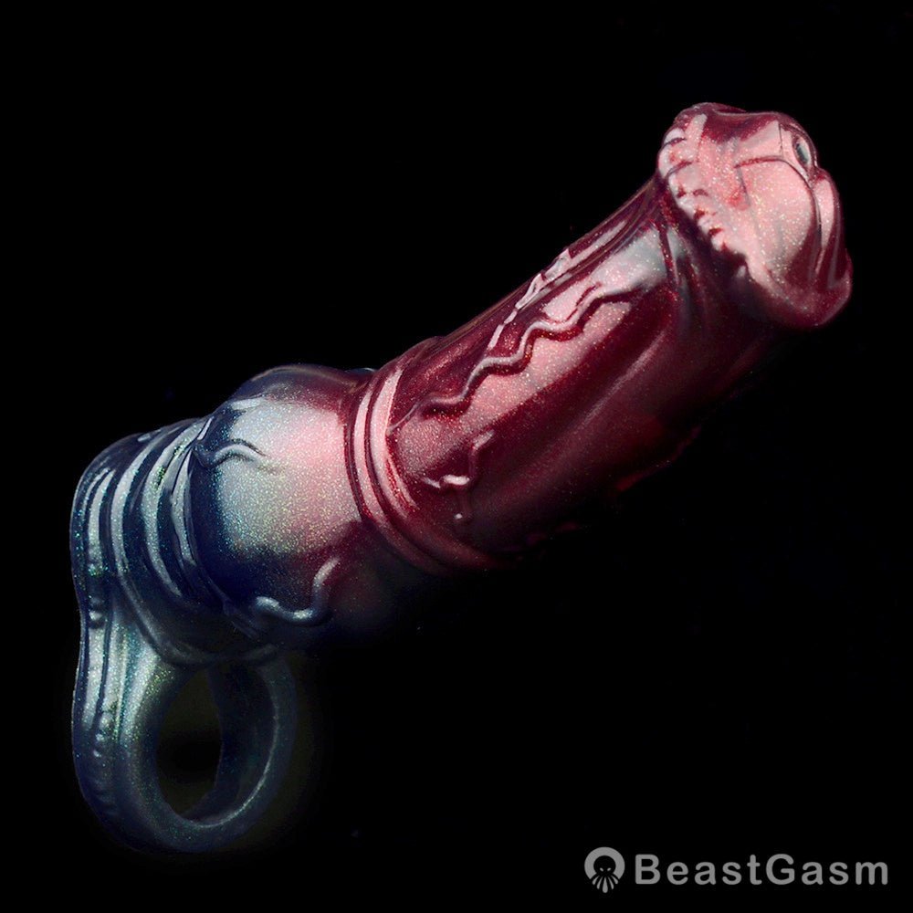 Dark Stallion Fantasy Knot Penis Sleeve – Thick & Textured 🐎🔥 - BeastGasm