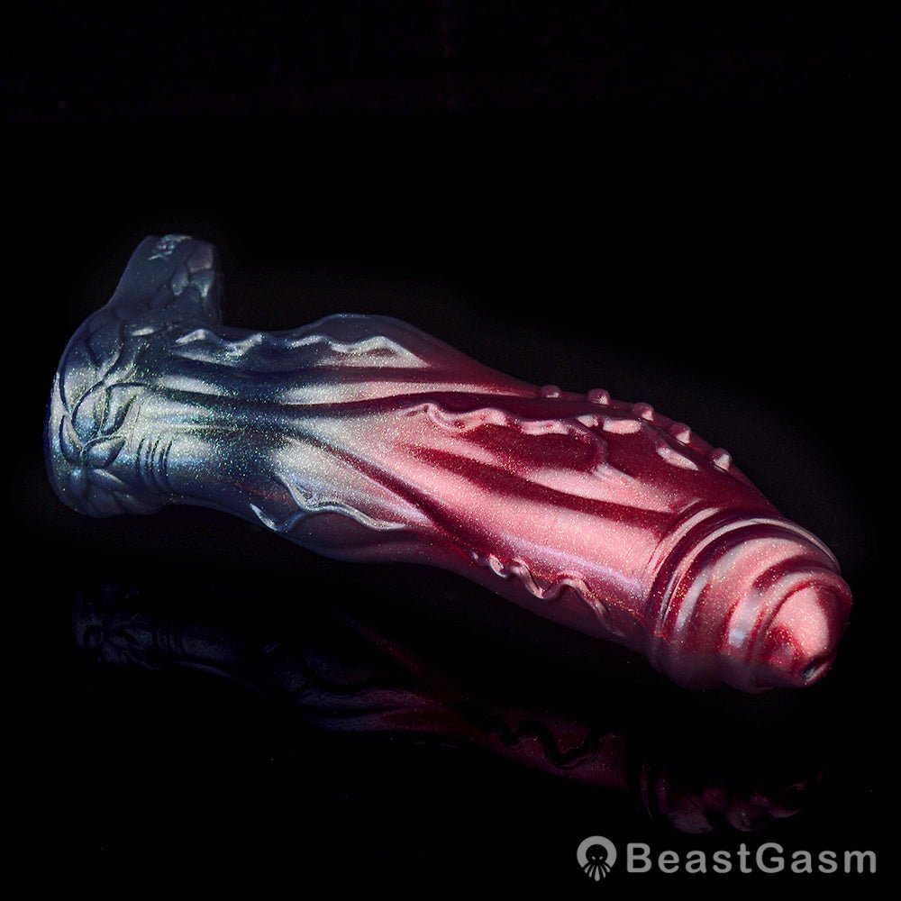 Dark Warrior Nightblade Penis Sleeve – Spiked & Textured Fantasy ⚔️🔥 - BeastGasm