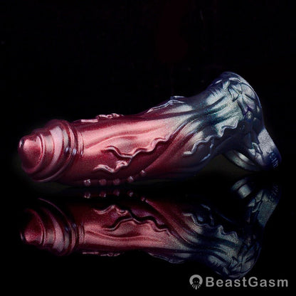 Dark Warrior Nightblade Penis Sleeve – Spiked & Textured Fantasy ⚔️🔥 - BeastGasm