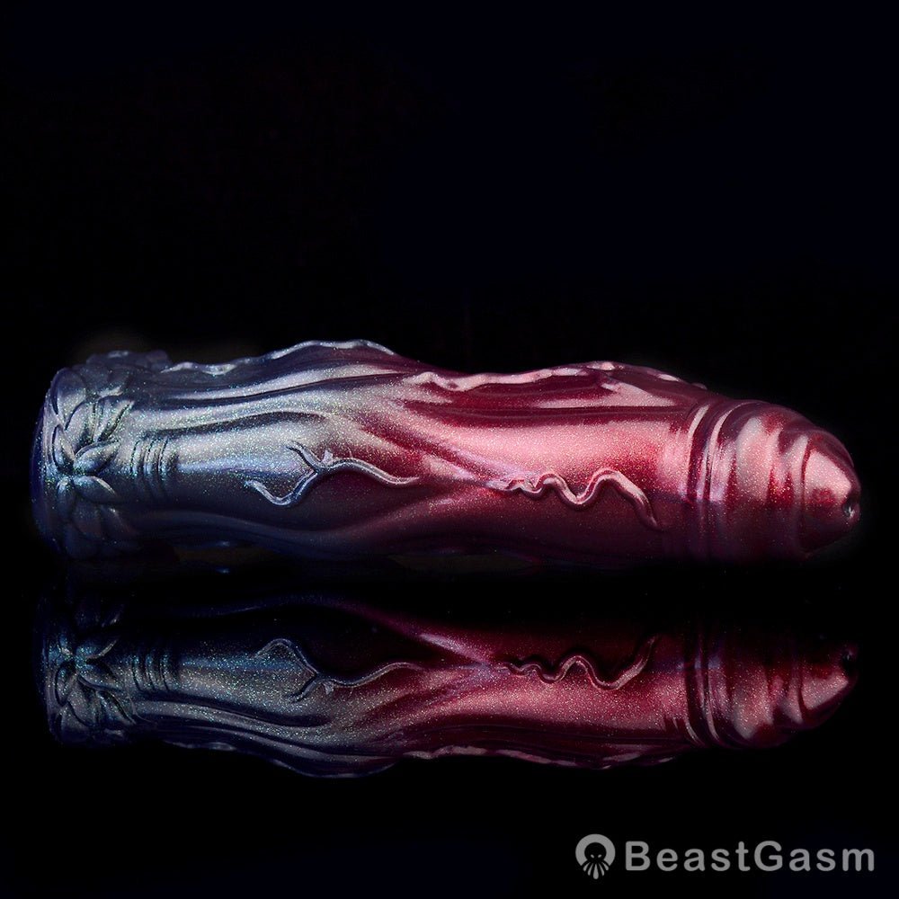 Dark Warrior Nightblade Penis Sleeve – Spiked & Textured Fantasy ⚔️🔥 - BeastGasm