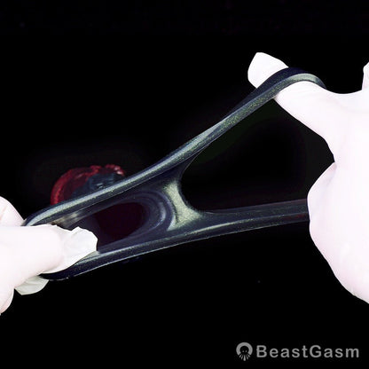 Dark Warrior Nightblade Penis Sleeve – Spiked & Textured Fantasy ⚔️🔥 - BeastGasm