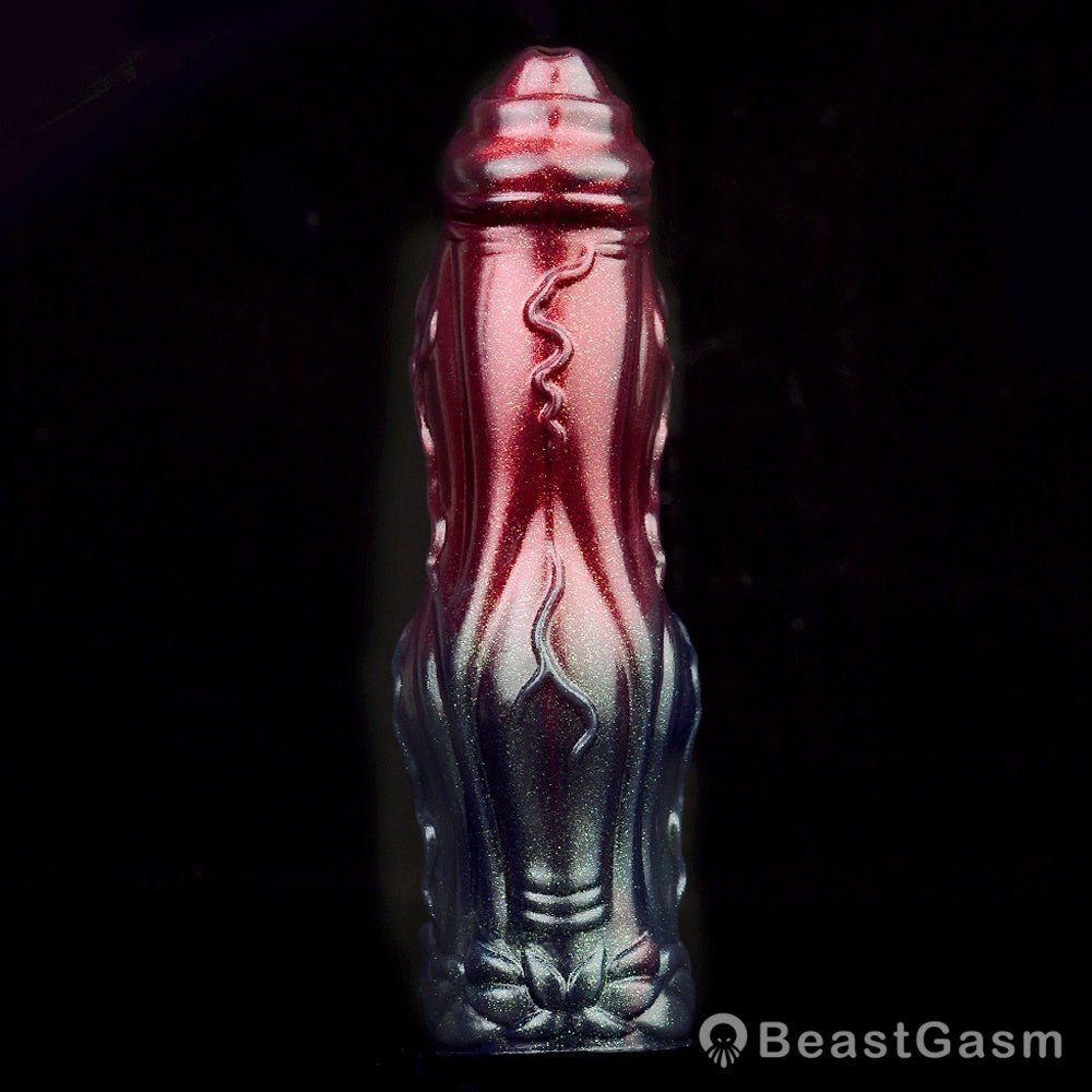 Dark Warrior Nightblade Penis Sleeve – Spiked & Textured Fantasy ⚔️🔥 - BeastGasm