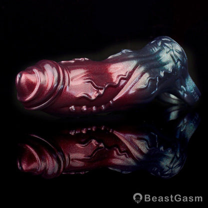 Dark Warrior Nightblade Penis Sleeve – Spiked & Textured Fantasy ⚔️🔥 - BeastGasm