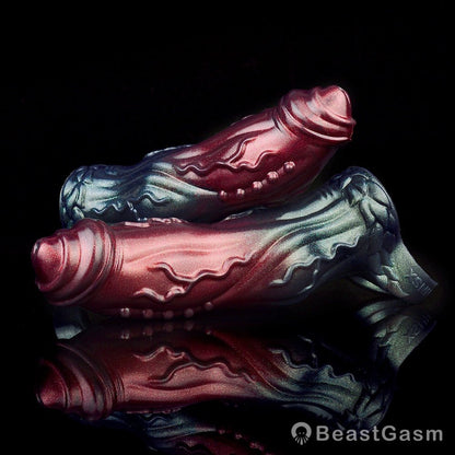 Dark Warrior Nightblade Penis Sleeve – Spiked & Textured Fantasy ⚔️🔥 - BeastGasm