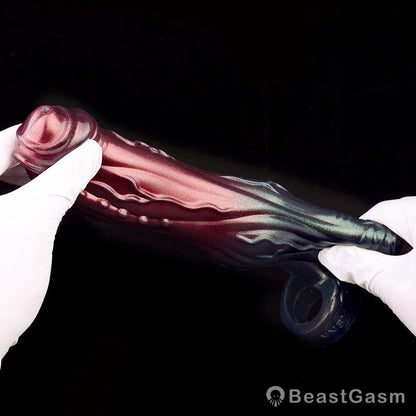 Dark Warrior Nightblade Penis Sleeve – Spiked & Textured Fantasy ⚔️🔥 - BeastGasm