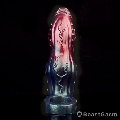 Dark Warrior Nightblade Penis Sleeve – Spiked & Textured Fantasy ⚔️🔥 - BeastGasm