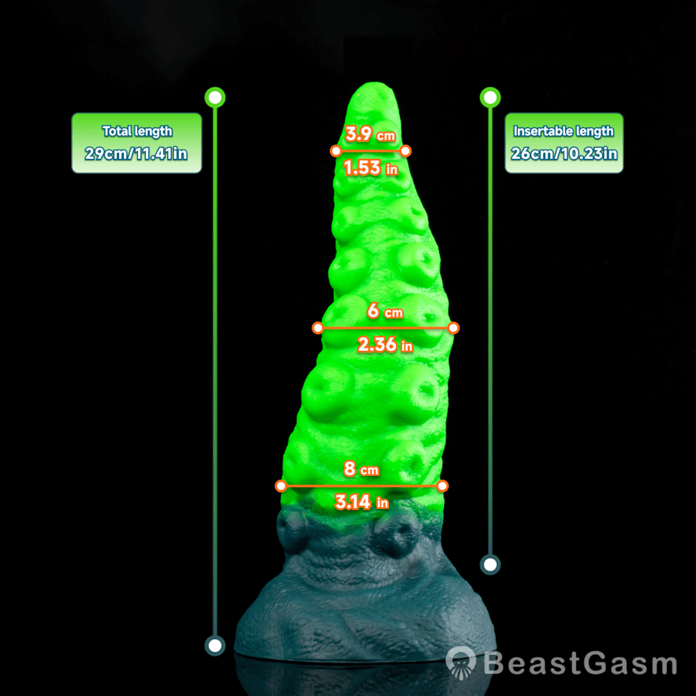 🐙 Davy Jones Tentacle Dildo for Extreme Solo Play - BeastGasm
