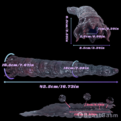 🐛 Deep Cave Worm – Single - Channel Alien Creature Pocket Pussy - BeastGasm