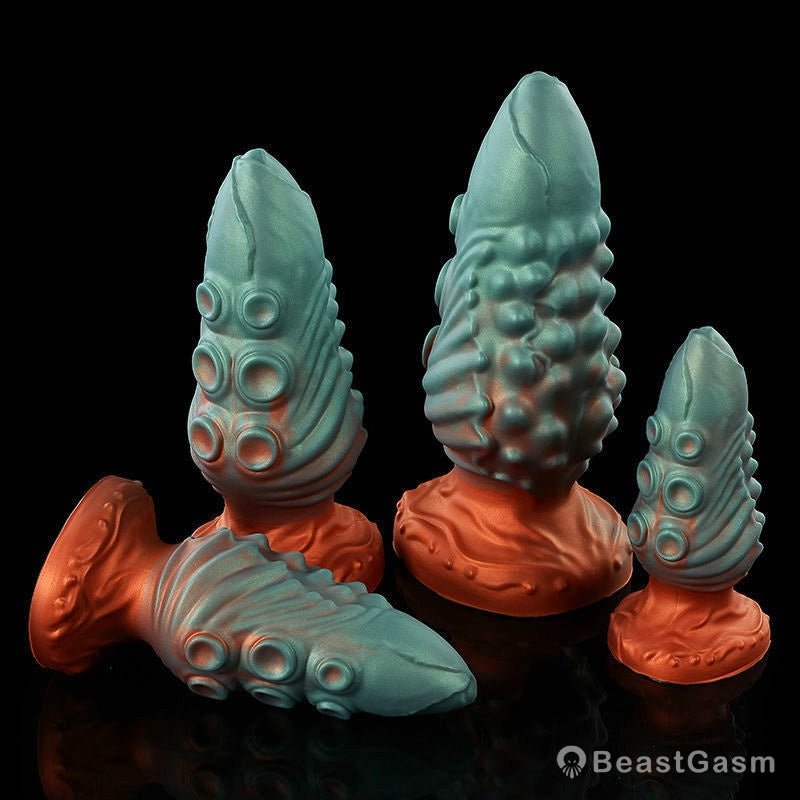 🐙 Deep Dive with This Octopus Anal Plug – Soft & Huge - BeastGasm