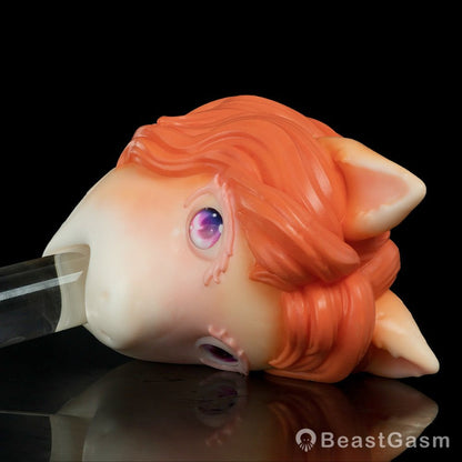 Deer Pony Pocket Pussy – Fantasy Oral Silicone Toy 🦌 - BeastGasm