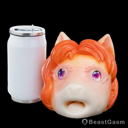 Deer Pony Pocket Pussy – Fantasy Oral Silicone Toy 🦌 - BeastGasm