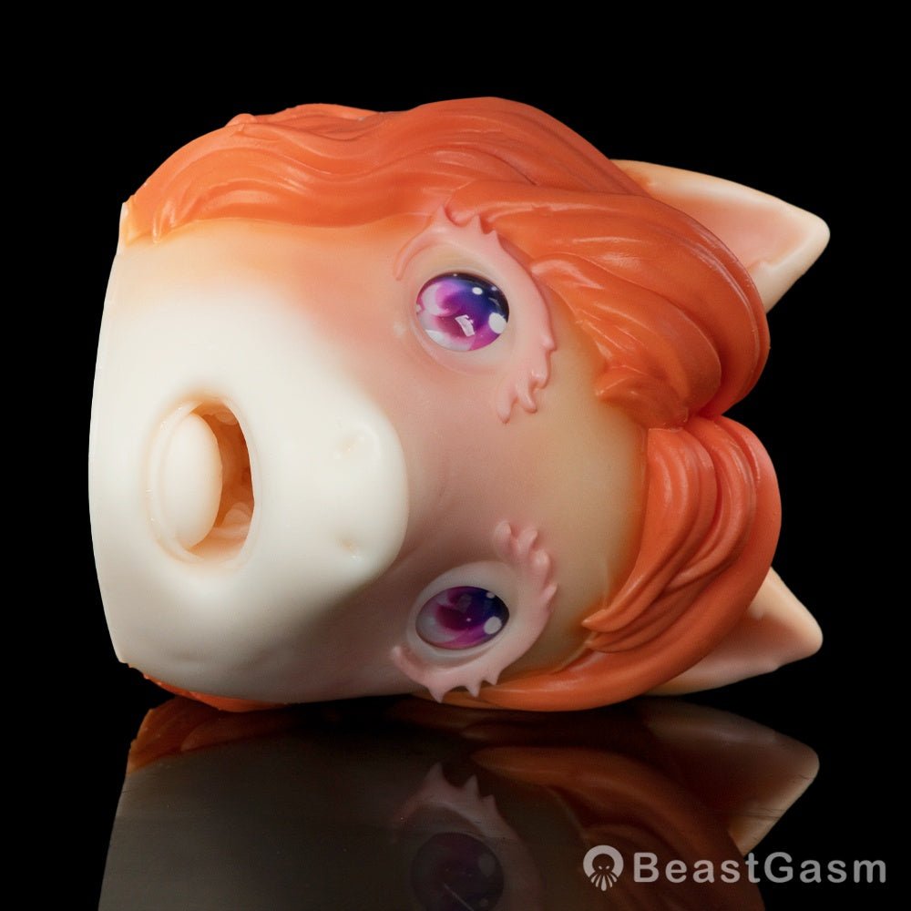 Deer Pony Pocket Pussy – Fantasy Oral Silicone Toy 🦌 - BeastGasm
