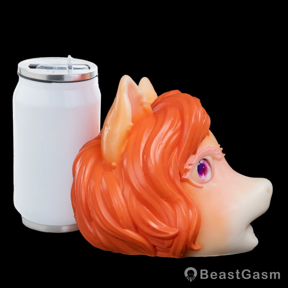 Deer Pony Pocket Pussy – Fantasy Oral Silicone Toy 🦌 - BeastGasm