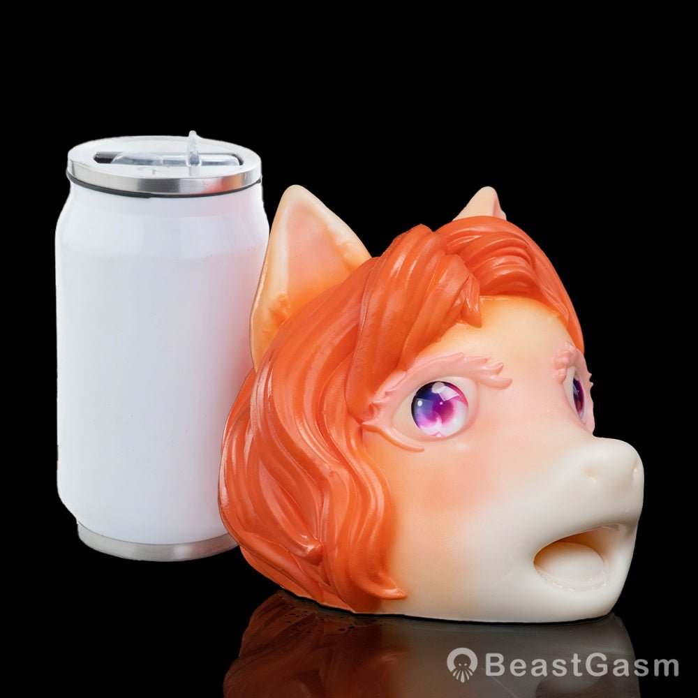 Deer Pony Pocket Pussy – Fantasy Oral Silicone Toy 🦌 - BeastGasm