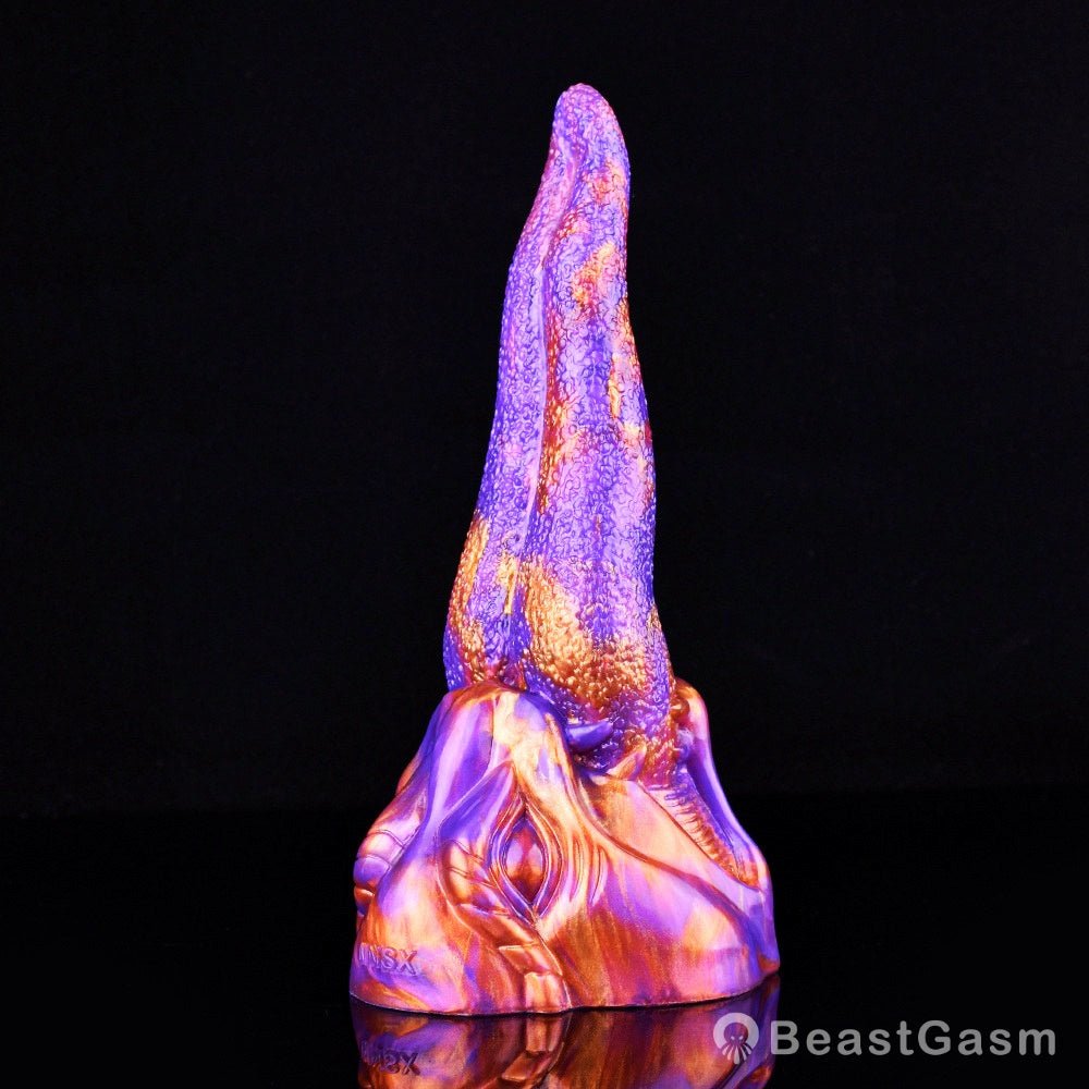 Demonic Tongue Dildo – 2.4 Inch Girth & Oral - Like Pleasure - BeastGasm