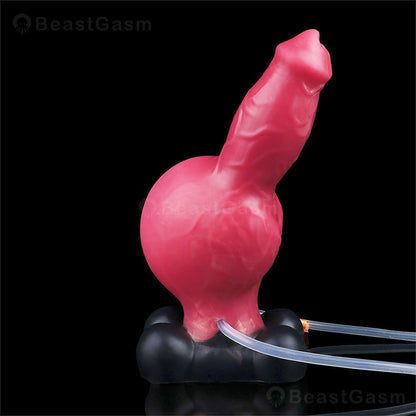 🐶 Dog Knot Inflatable Dildo – Squirting Anal Fantasy Toy by BeastGasm - BeastGasm