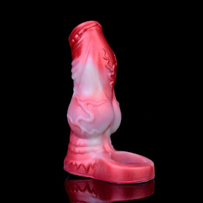 Domlust Fantasy Cock Sleeve – Realistic Dog Knot Extender Toy - BeastGasm