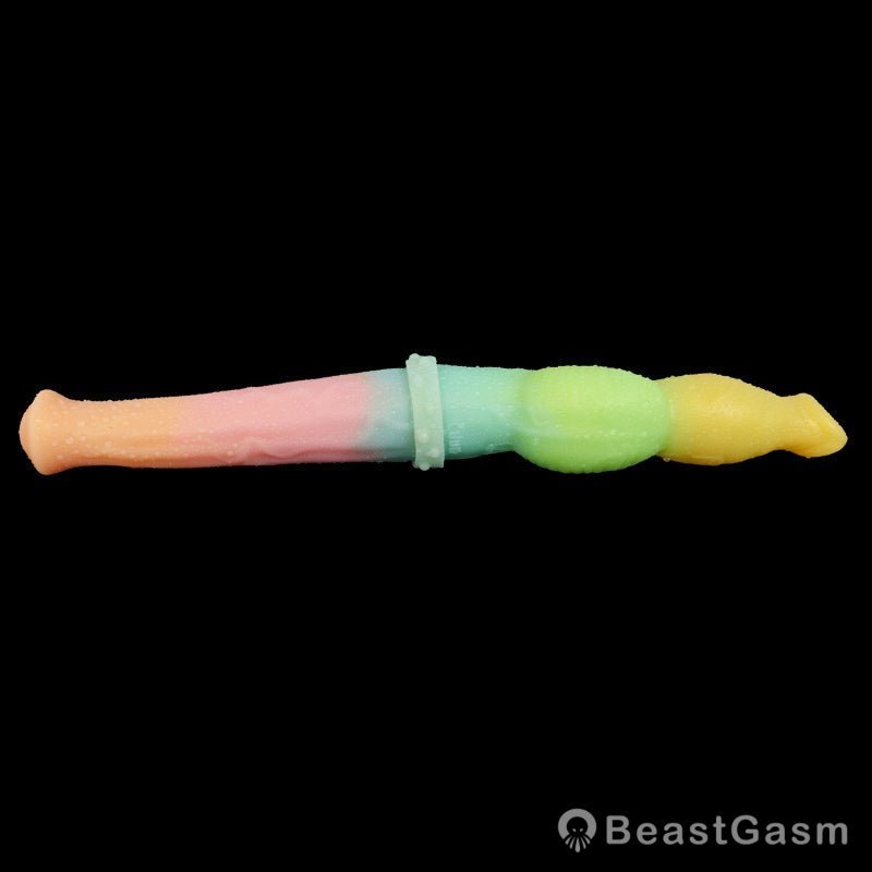 Double Ended Knotted Fantasy Dildo – Sorbet Kyle & Lane - BeastGasm