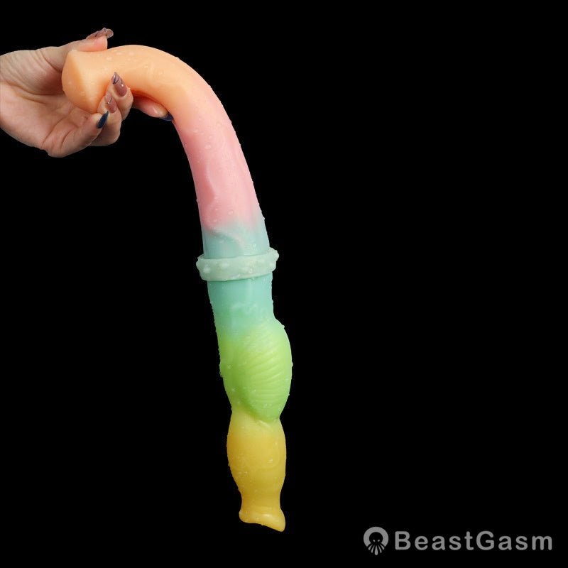 Double Ended Knotted Fantasy Dildo – Sorbet Kyle & Lane - BeastGasm