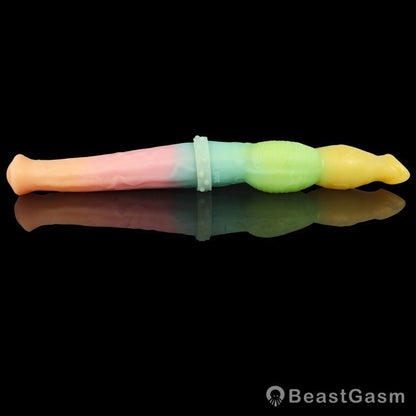 Double Ended Knotted Fantasy Dildo – Sorbet Kyle & Lane - BeastGasm