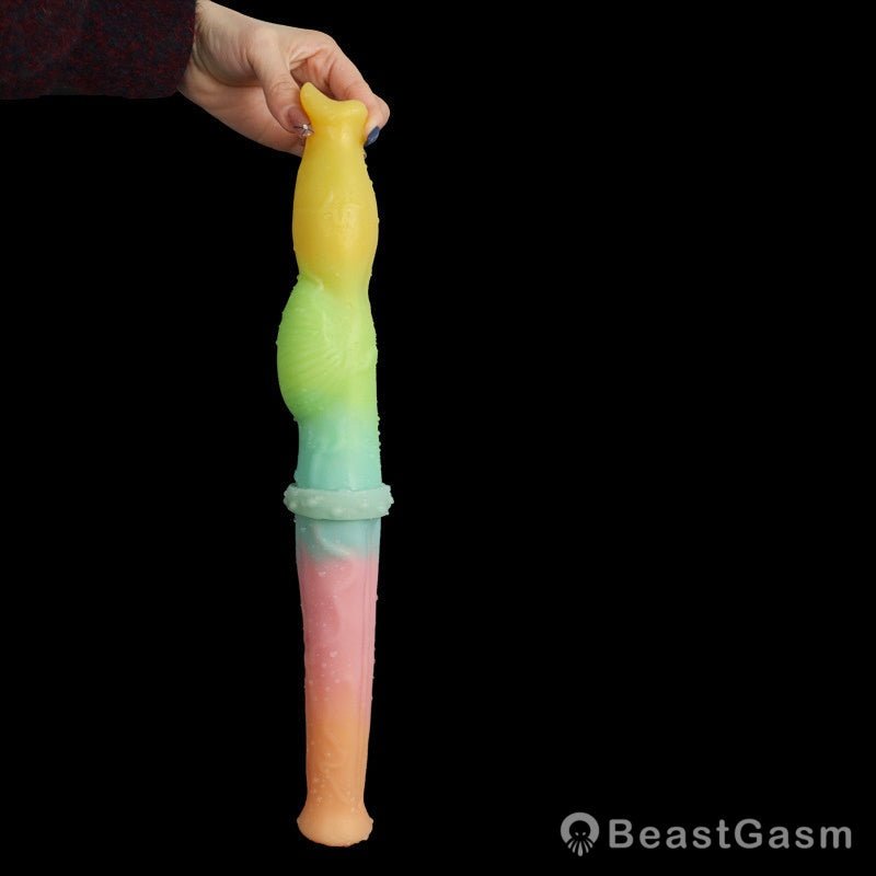 Double Ended Knotted Fantasy Dildo – Sorbet Kyle & Lane - BeastGasm
