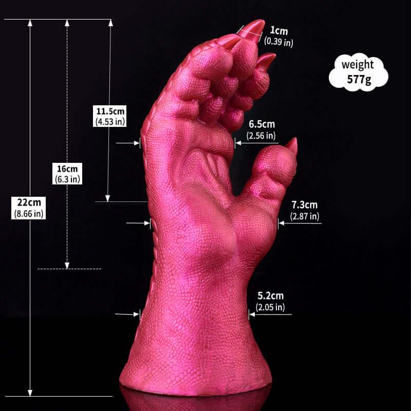 Dragon Claw Pink – Fierce Fantasy Dildo Fun - BeastGasm