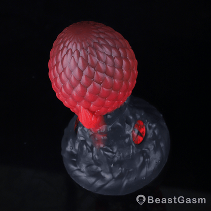 🍎 Dragon Eye Anal Plug – Fantasy Scales & Suction Base - BeastGasm