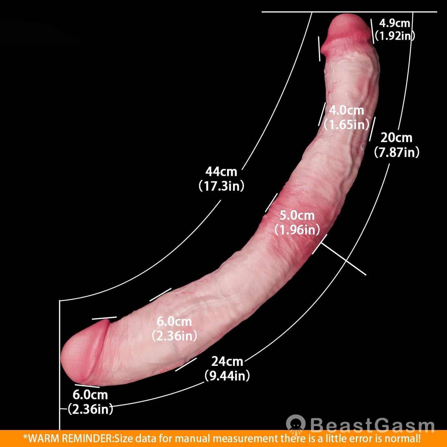 🐉 Dragon Fantasy Double Ended Dildo by BeastGasm - BeastGasm