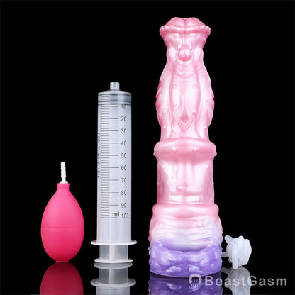 🐉 Dragon Horse Cock Sleeve: Fantasy Water Spraying Extender - BeastGasm