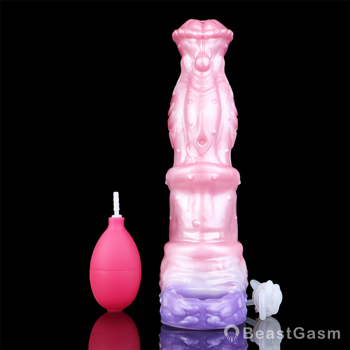 🐉 Dragon Horse Cock Sleeve: Fantasy Water Spraying Extender - BeastGasm