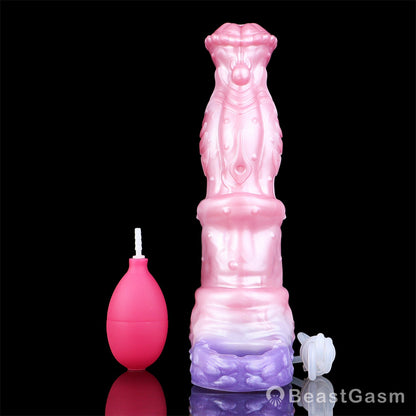 🐉 Dragon Horse Cock Sleeve: Fantasy Water Spraying Extender - BeastGasm