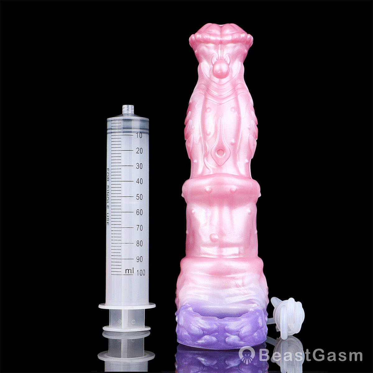 🐉 Dragon Horse Cock Sleeve: Fantasy Water Spraying Extender - BeastGasm
