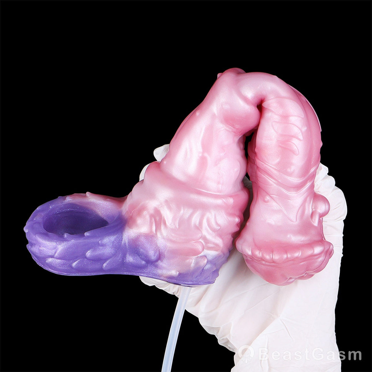 🐉 Dragon Horse Cock Sleeve: Fantasy Water Spraying Extender - BeastGasm