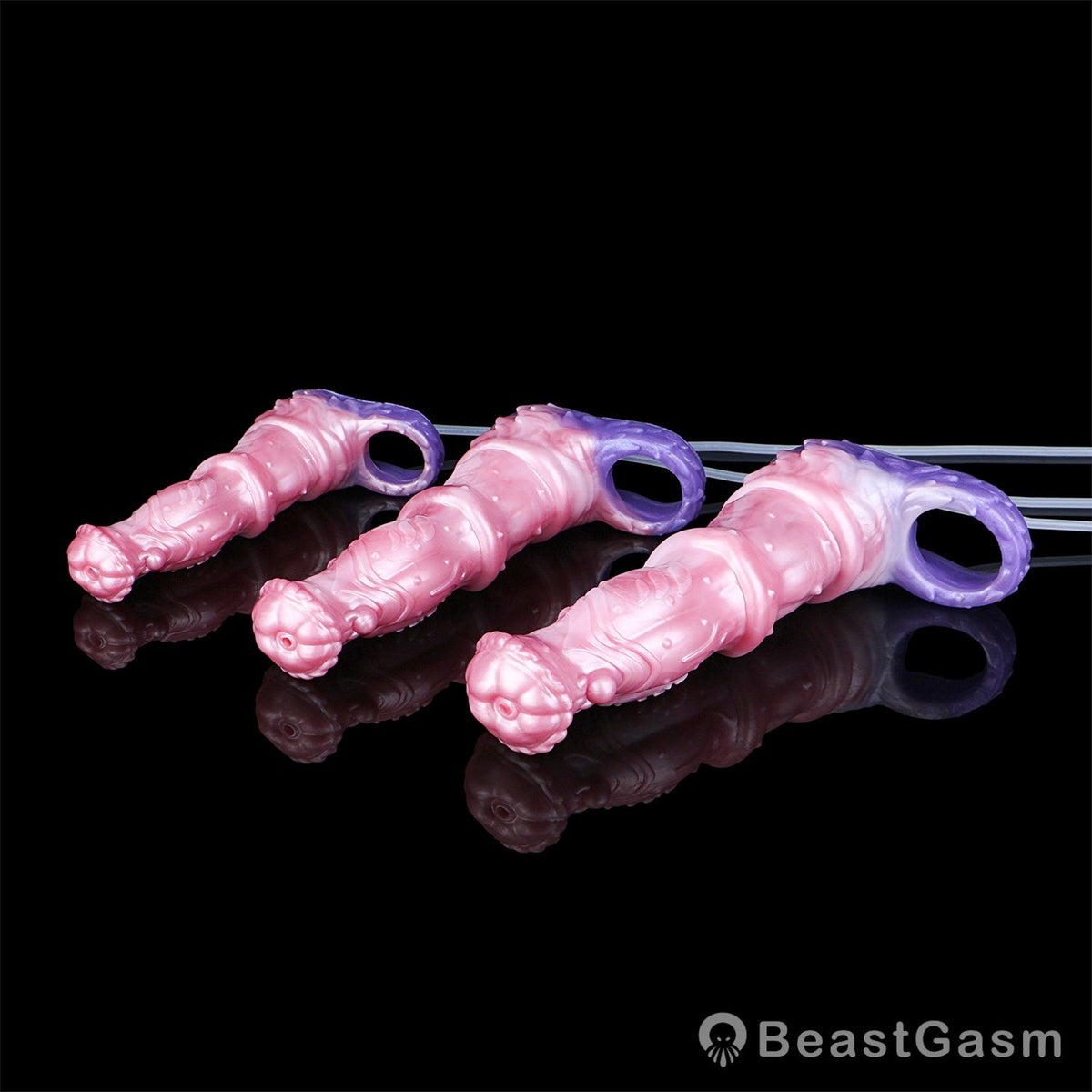 🐉 Dragon Horse Cock Sleeve: Fantasy Water Spraying Extender - BeastGasm
