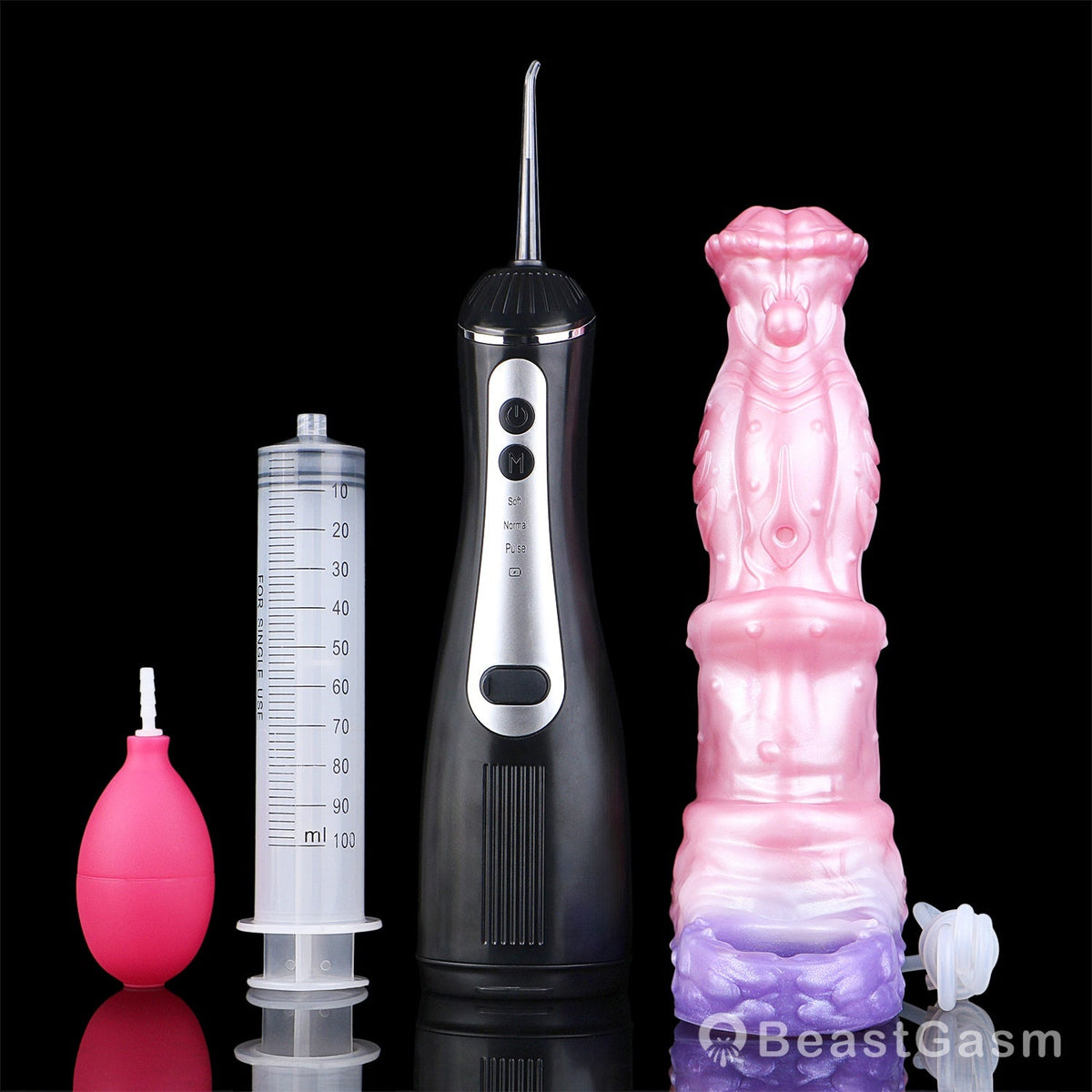🐉 Dragon Horse Cock Sleeve: Fantasy Water Spraying Extender - BeastGasm