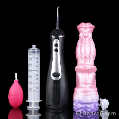 🐉 Dragon Horse Cock Sleeve: Fantasy Water Spraying Extender - BeastGasm
