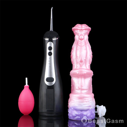 🐉 Dragon Horse Cock Sleeve: Fantasy Water Spraying Extender - BeastGasm