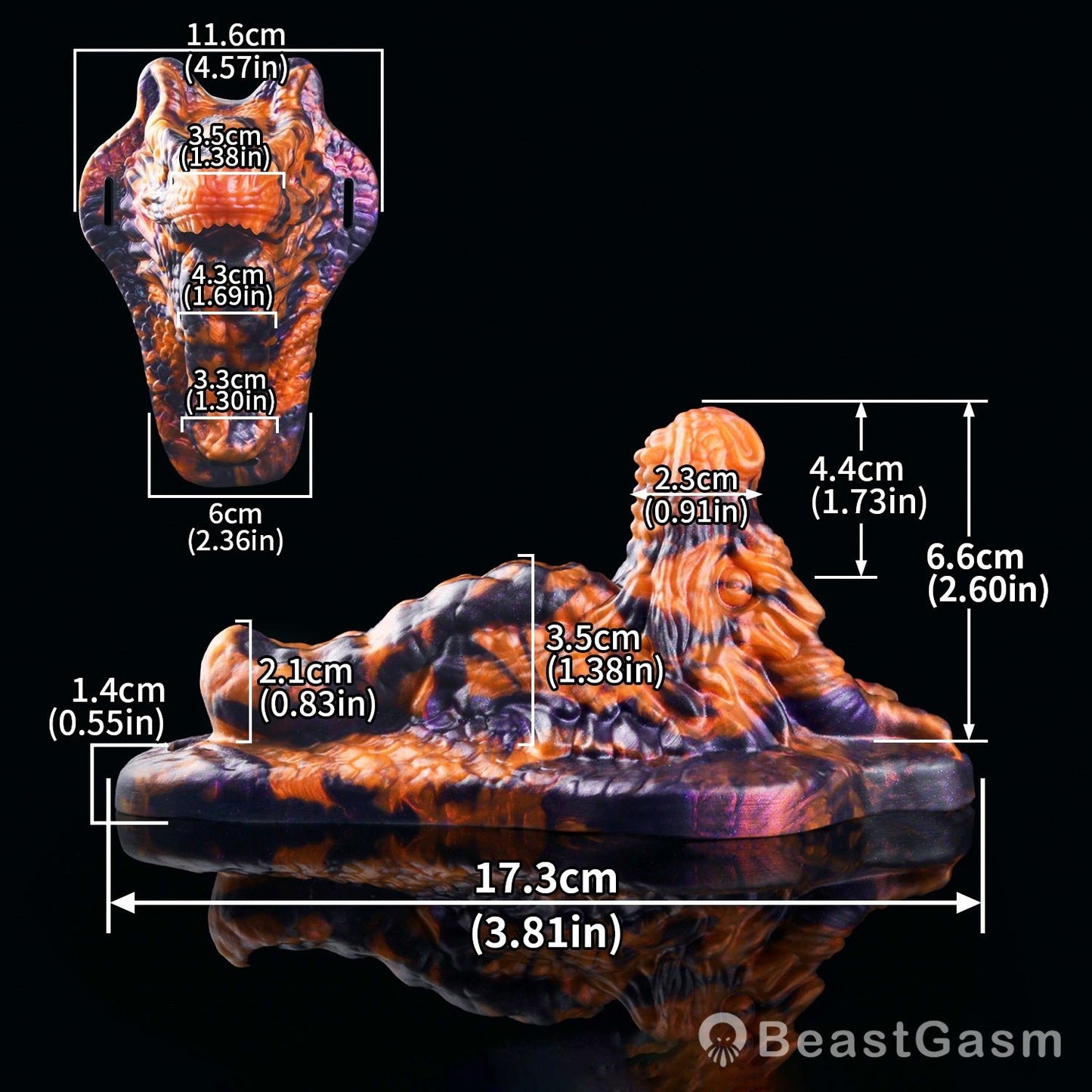 🐲 Dragon Kiss: Wearable Fantasy Beast Grinder - BeastGasm