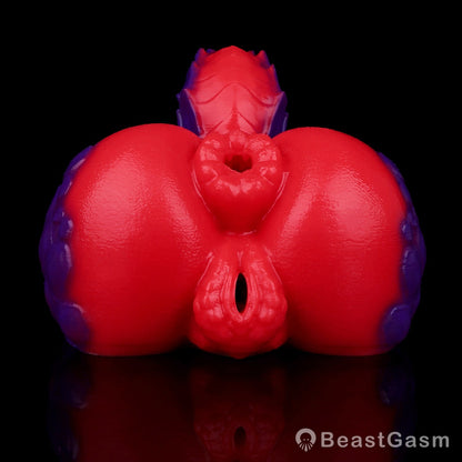 🐦‍🔥 Dragon Lass Fantasy Dual Channel Pocket Pussy - BeastGasm