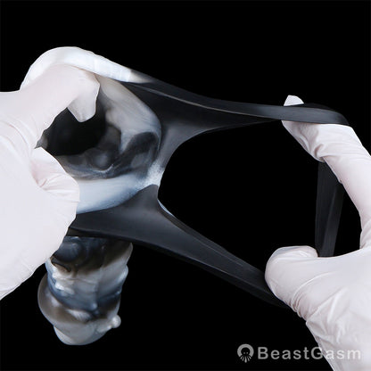 🐦‍🔥 Dragon Scale Fantasy Vibrating Wearable Penis Sleeve - BeastGasm