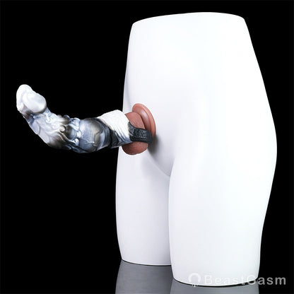 🐦‍🔥 Dragon Scale Fantasy Vibrating Wearable Penis Sleeve - BeastGasm