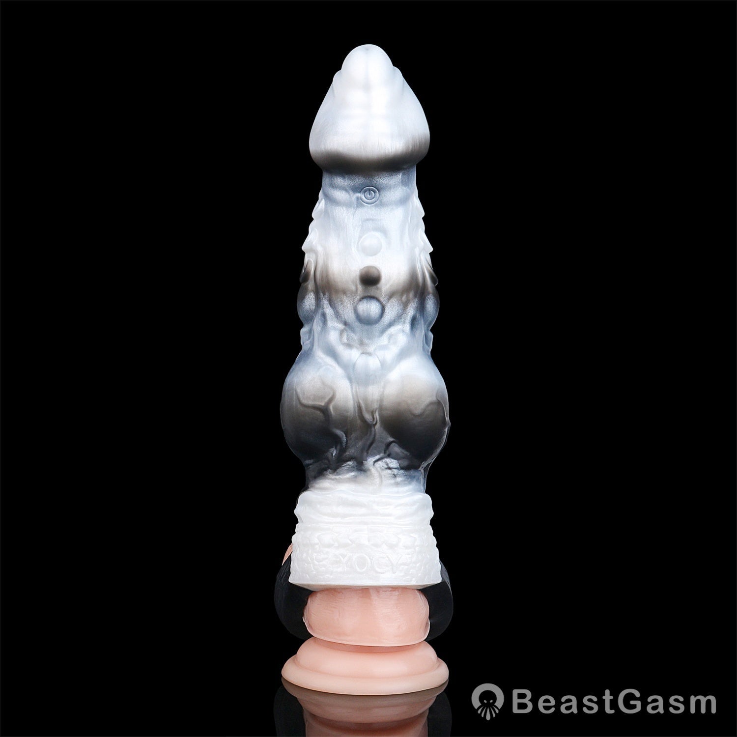 🐦‍🔥 Dragon Scale Fantasy Vibrating Wearable Penis Sleeve - BeastGasm