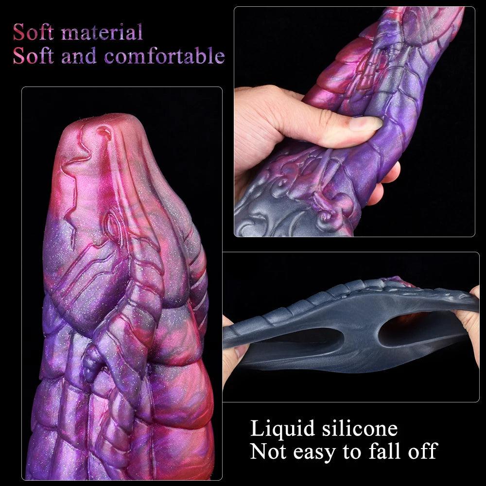 Dragon Scale Penis Extender Sleeve – Waterproof & Durable - BeastGasm