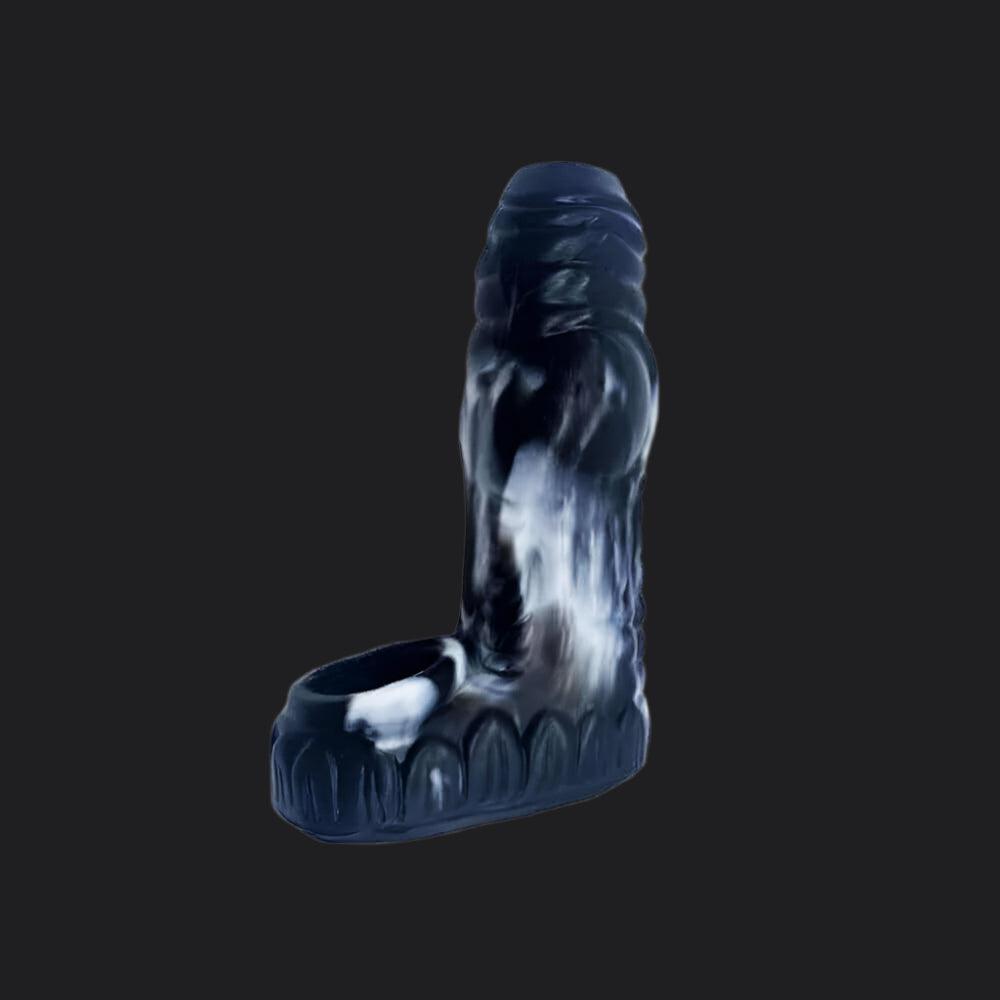 Dragon - Slayer Penis Sheath – Ribbed & Open - Ended - BeastGasm