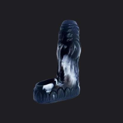 Dragon - Slayer Penis Sheath – Ribbed & Open - Ended - BeastGasm