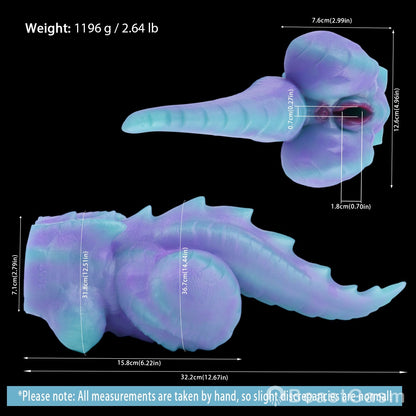 🐦‍🔥 Dragon Torso Sex Doll Fantasy Silicone Masturbator - BeastGasm