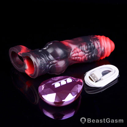 Dual - Action Vibrating Cock Sleeve – Deep Sensation Thrills - BeastGasm